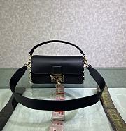 Fendi x Versace Baguette Black Medium Bag - 1