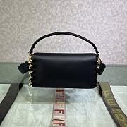 Fendi x Versace Baguette Black Medium Bag - 3