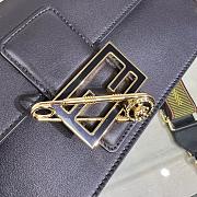 Fendi x Versace Baguette Black Medium Bag - 6