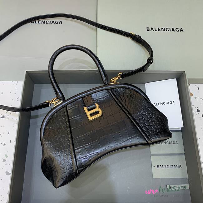 Balenciaga Editor black shoulder bag  - 1