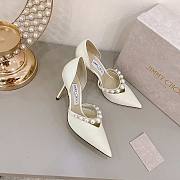  Jimmy Choo Patent Leather Pearl Aurelie 65 - 5