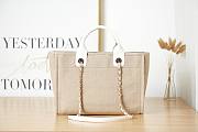 Chanel beige tote shopping bag  - 6