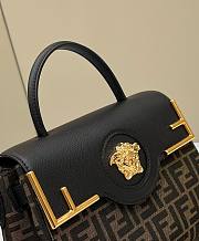 Fendi x Versace Fendace La Medusa Medium Handbag - 5