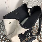 Balenciaga Cream Black Cabas 30  - 6