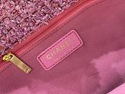 Chanel Tweed Pink Flap Bag  25cm - 5