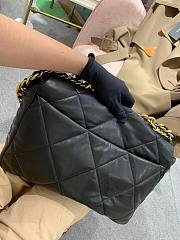 Chanel 19 Flap Large Bag Black - 3