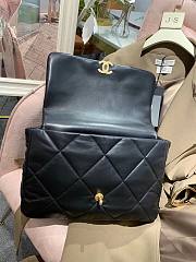 Chanel 19 Flap Large Bag Black - 5