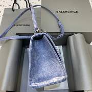 Balenciaga denim hourglass 23cm - 2