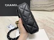 Chanel 19 mini black bag - 5