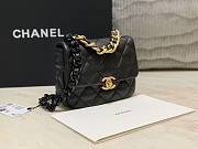 Chanel 19 mini black bag - 4