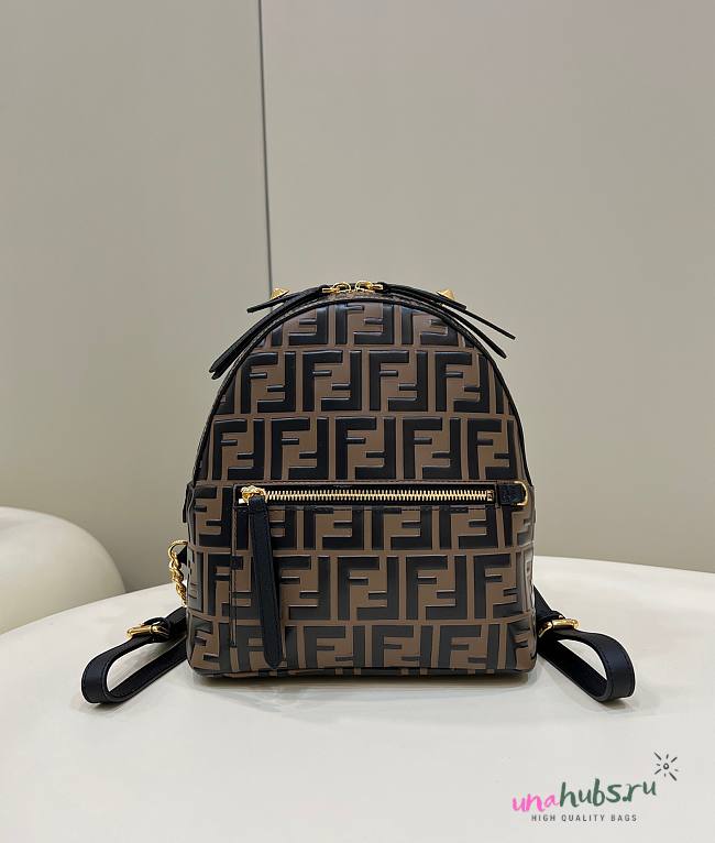 Fendi FF monogram backpack - 1