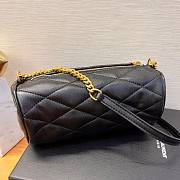 YSL Sade black leather bag - 6