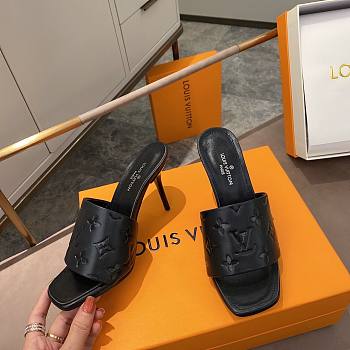 Louis vuitton black heels