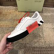 Off-White Low Top Stripe Sneakers  - 3