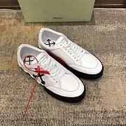 Off-White Low Top Stripe Sneakers  - 4