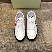 Off-White Low Top Stripe Sneakers  - 5