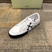 Off-White Low Top Stripe Sneakers  - 6