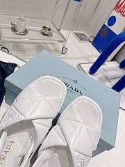 Prada white leather sandals - 2