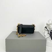 Balenciaga Black Leather Gossip 18cm Bag - 4