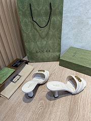 Gucci white heels - 3