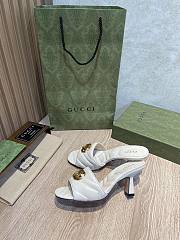Gucci white heels - 2