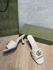Gucci white heels - 5
