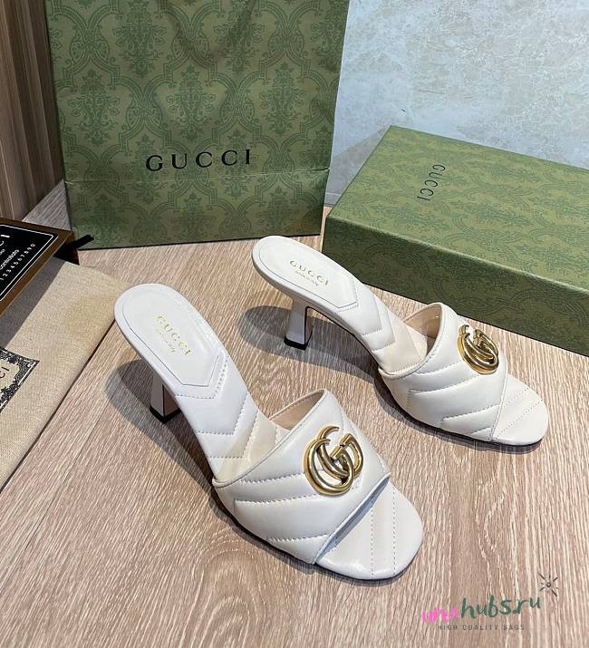 Gucci white heels - 1