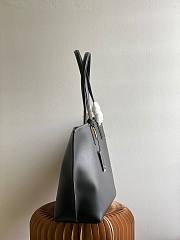 Burberry large black tote shopping bag - 3