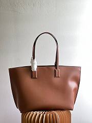 Burberry large brown tote shopping bag - 4