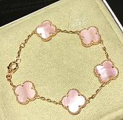 VCA pink bracelet gold  - 1