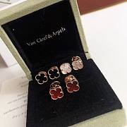 VCA earings black/ red/ black - 2