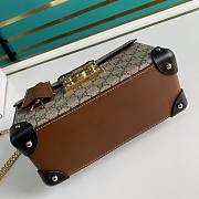 Gucci padlock bamboo handle bag - 3