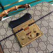 Gucci padlock bamboo handle bag - 2