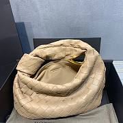 Bottega Veneta Mini Ladies Jodie Hobo Beige Woven Bag - 6