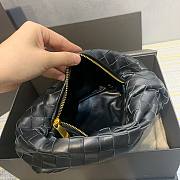 Bottega Veneta Mini Ladies Jodie Hobo Black Woven Bag - 4