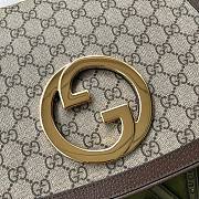 Gucci Blondie Shoulder Bag GG Canvas 29cm - 6