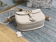 DIOR BOBBY Small White Box Calfskin Bag - 3