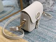 DIOR BOBBY Small White Box Calfskin Bag - 2