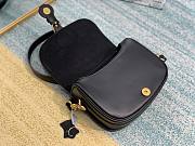 DIOR BOBBY Small Black Box Calfskin Bag - 3