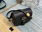 DIOR BOBBY Small Black Box Calfskin Bag - 2