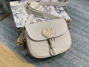 DIOR BOBBY Small White Box Calfskin Bag - 1