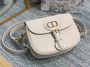 DIOR BOBBY Small White Box Calfskin Bag - 6