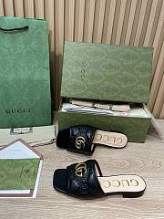 Gucci black slippers 02 - 4