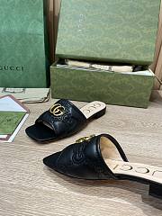 Gucci black slippers 02 - 6