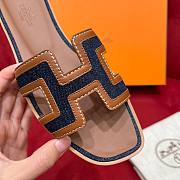 Hermes denim slippers 02 - 2