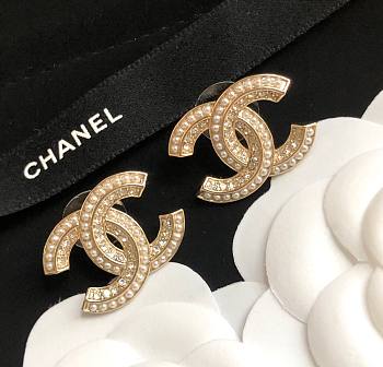 Chanel gold earings 02