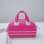 Dior D-vibe pink shoulder bag - 6