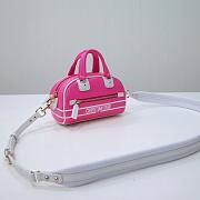 Dior D-vibe pink shoulder bag - 5