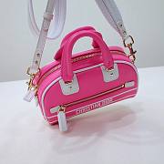 Dior D-vibe pink shoulder bag - 4