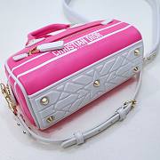 Dior D-vibe pink shoulder bag - 3